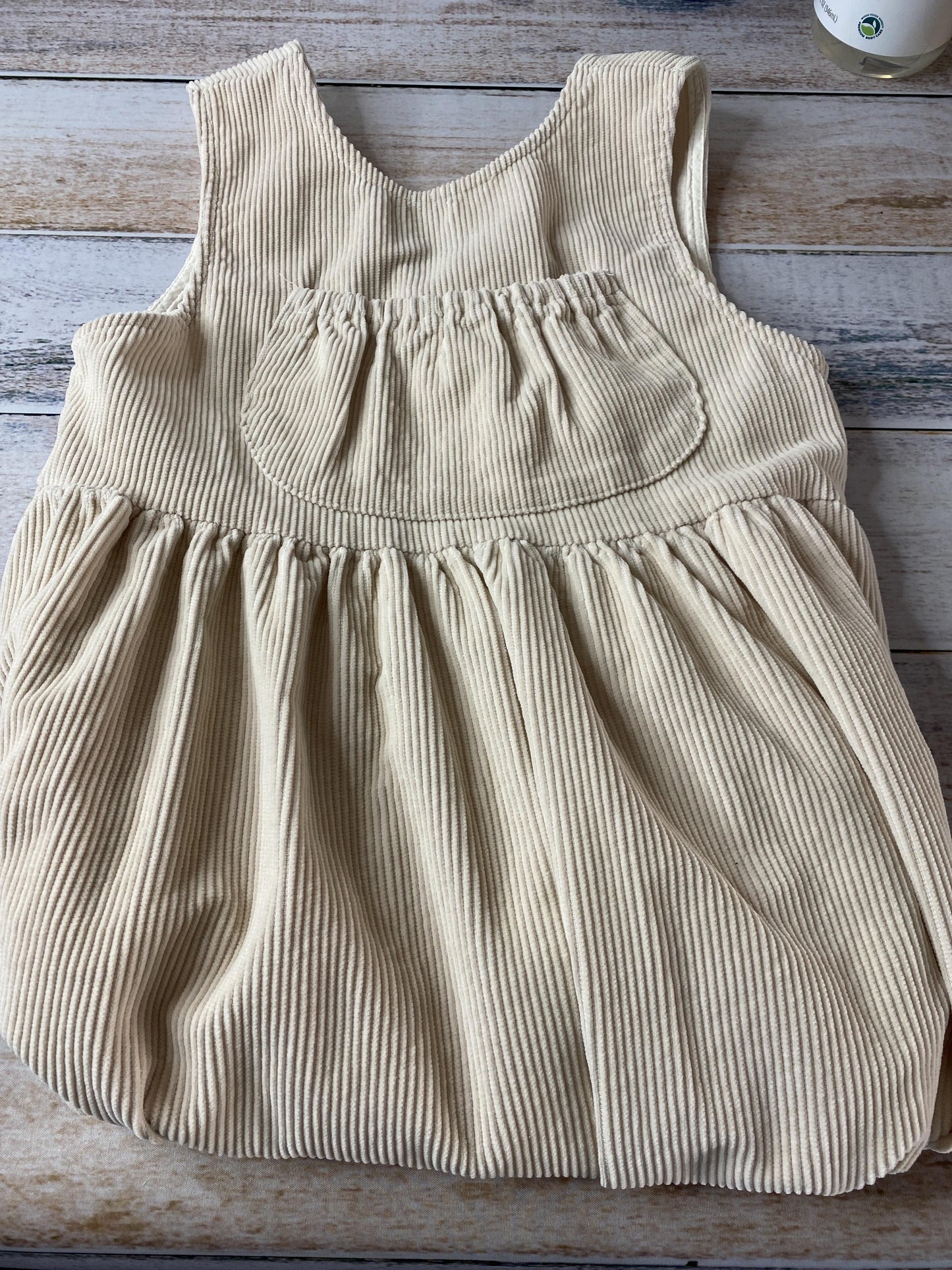 JM Snail Girls cream Dress Size: 8-Jul cream