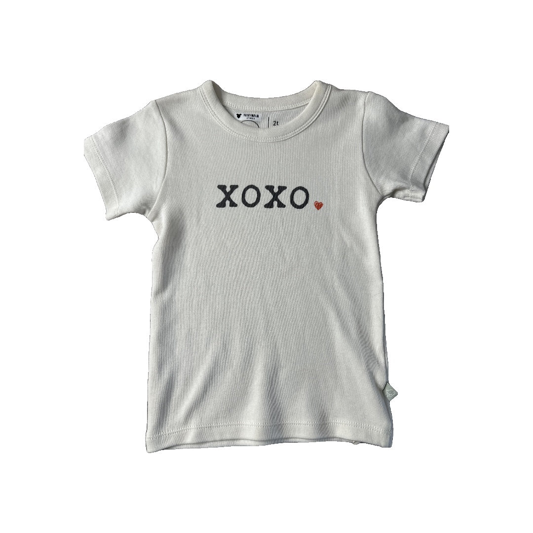 Finn + Emma Unisex cream T-Shirt Size: 2T cream