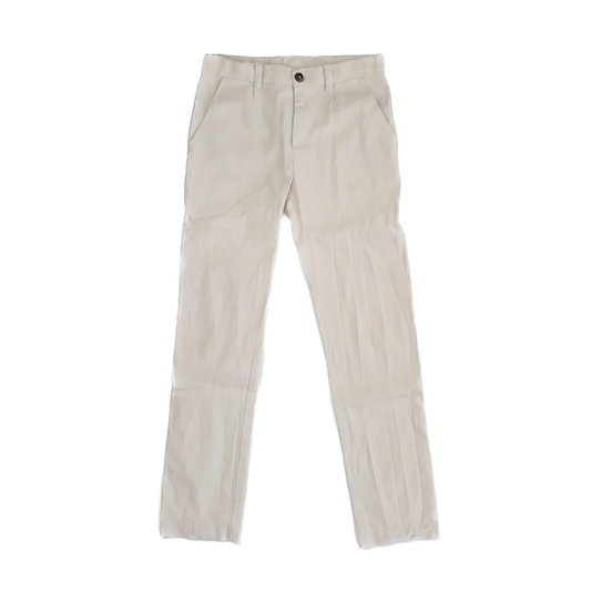 Mayoral Boys Cream Pants Size: 9 Years Cream