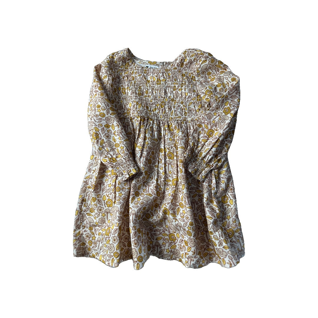 Cat & Jack Girls cream Dress Size: 2T cream