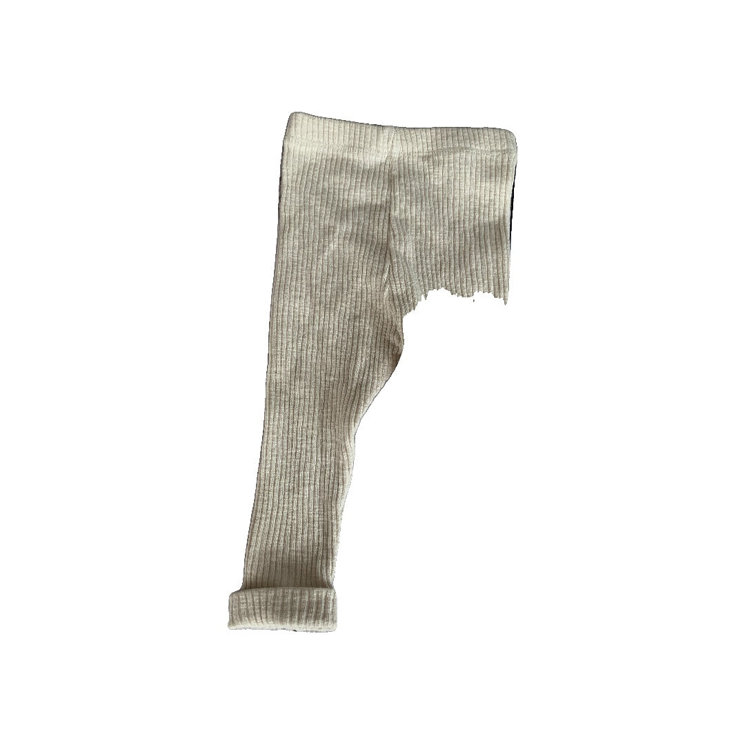 Hi Bye Girls cream Pants Size: 6-12 months cream