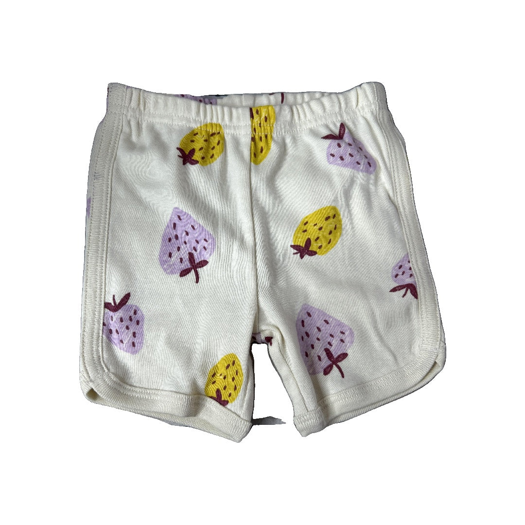 Girls cream Shorts Size: 2T cream