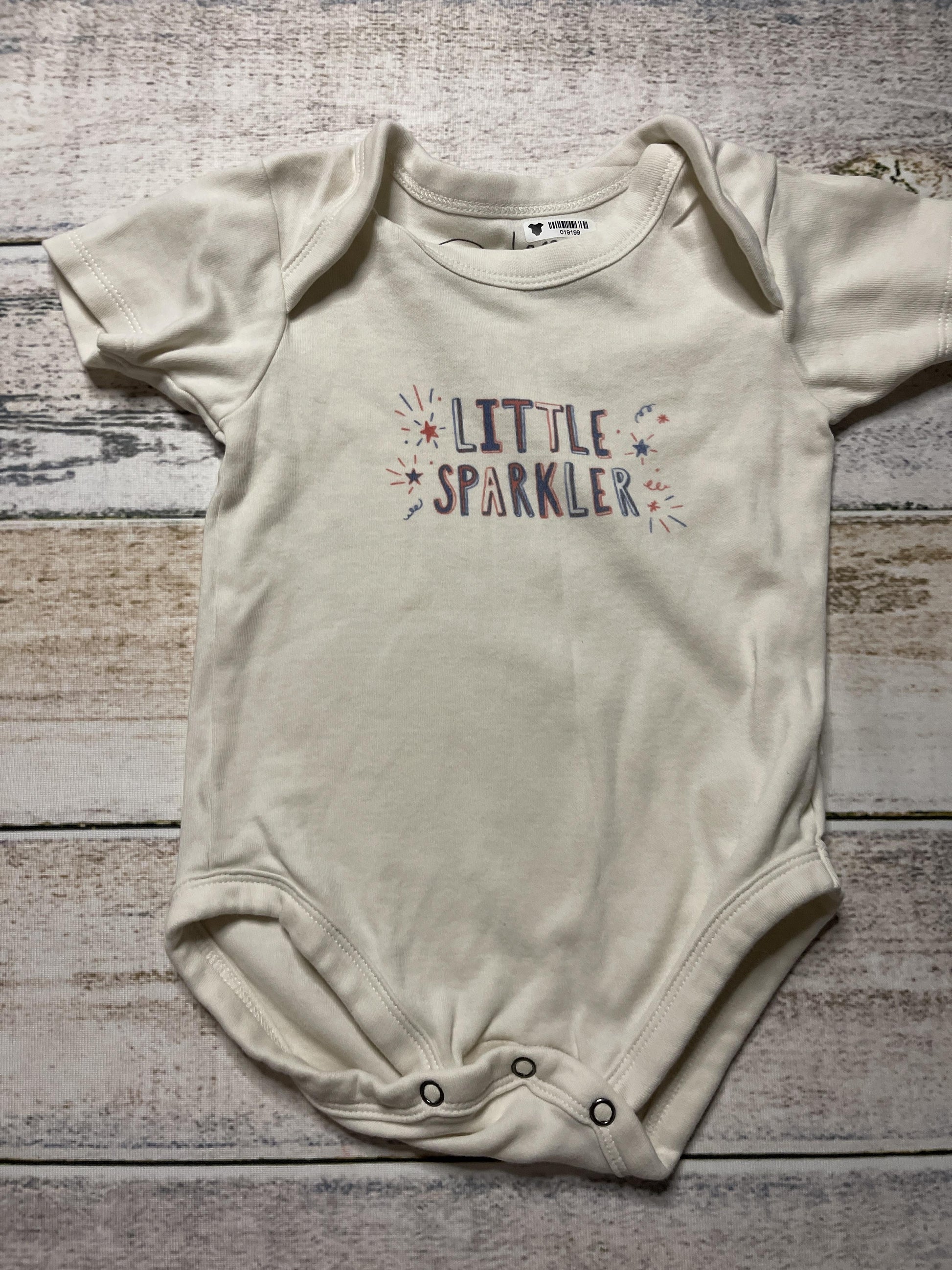 Finn + Emma Unisex cream Onesie Size: 9-12 Months cream