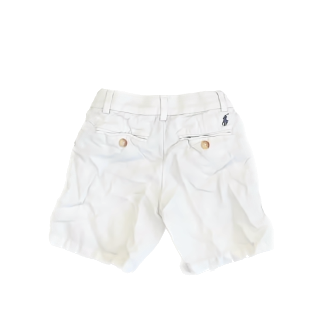Ralph Lauren Boys Cream Shorts Size: 5 Cream