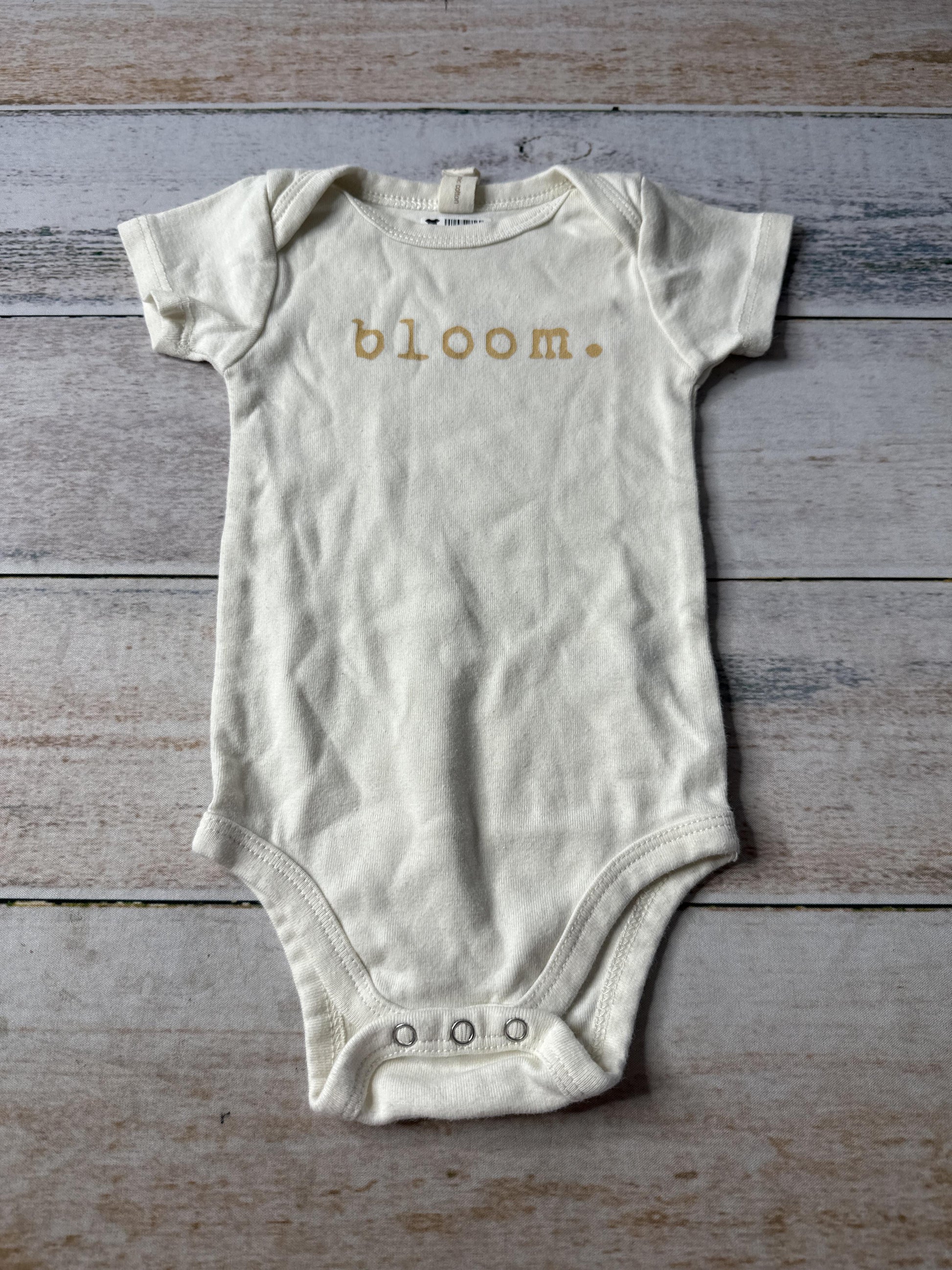 Tenth + Pine Unisex cream Onesie Size: 3-6 months cream