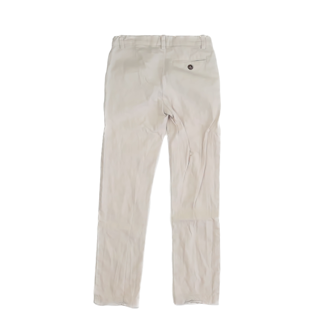 Mayoral Boys Cream Pants Size: 9 Years Cream