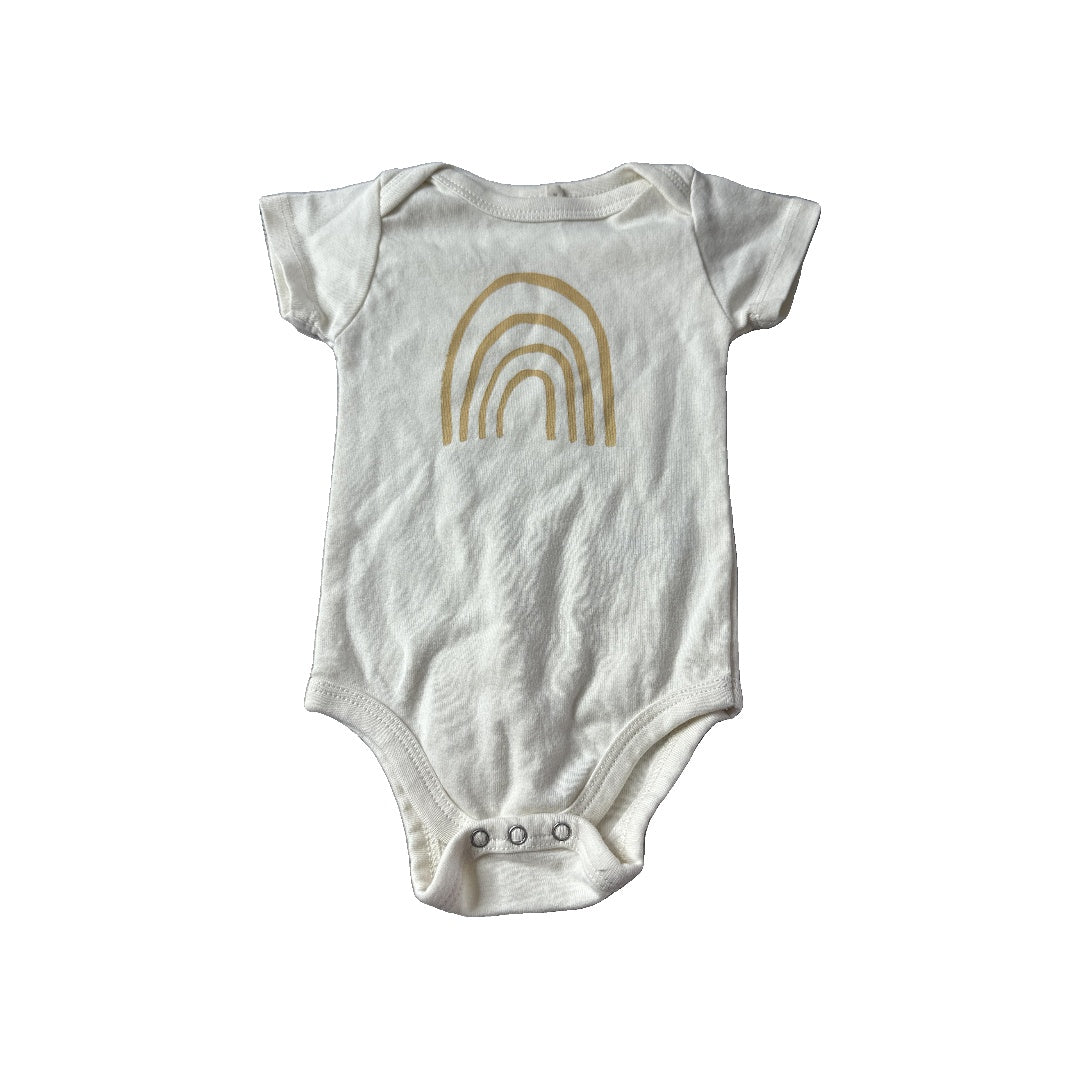 Tenth + Pine Unisex cream Onesie Size: 3-6 months cream