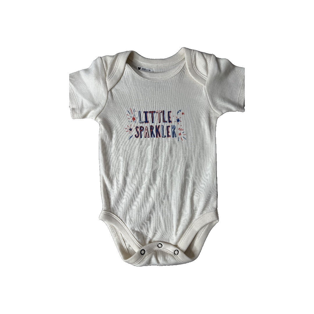 Finn + Emma Unisex cream Onesie Size: 6-9 months cream