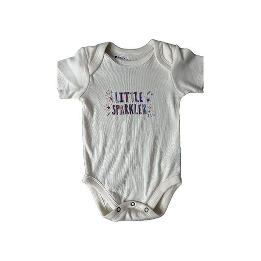 Finn + Emma Unisex cream Onesie Size: 6-9 months cream