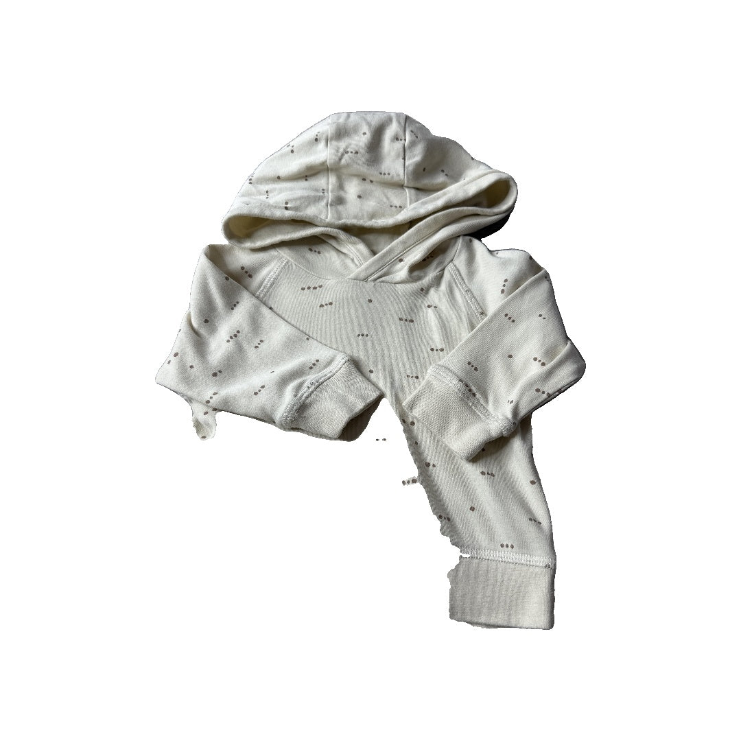 Colored Organics Unisex cream Sweatshirt Size: 6-12 months cream