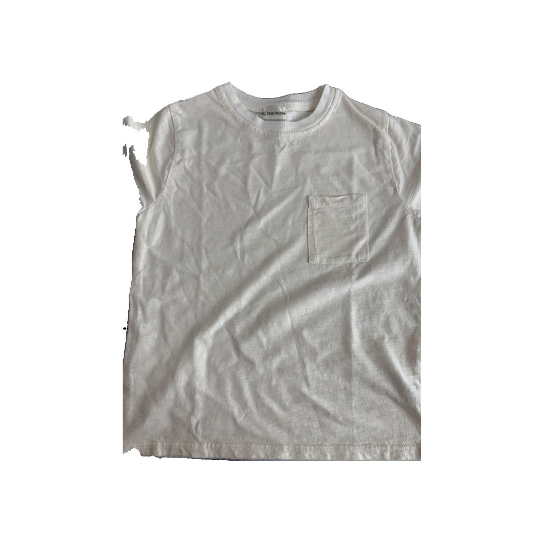 My Little Cozmo Boys cream T-Shirt Size: 4T cream