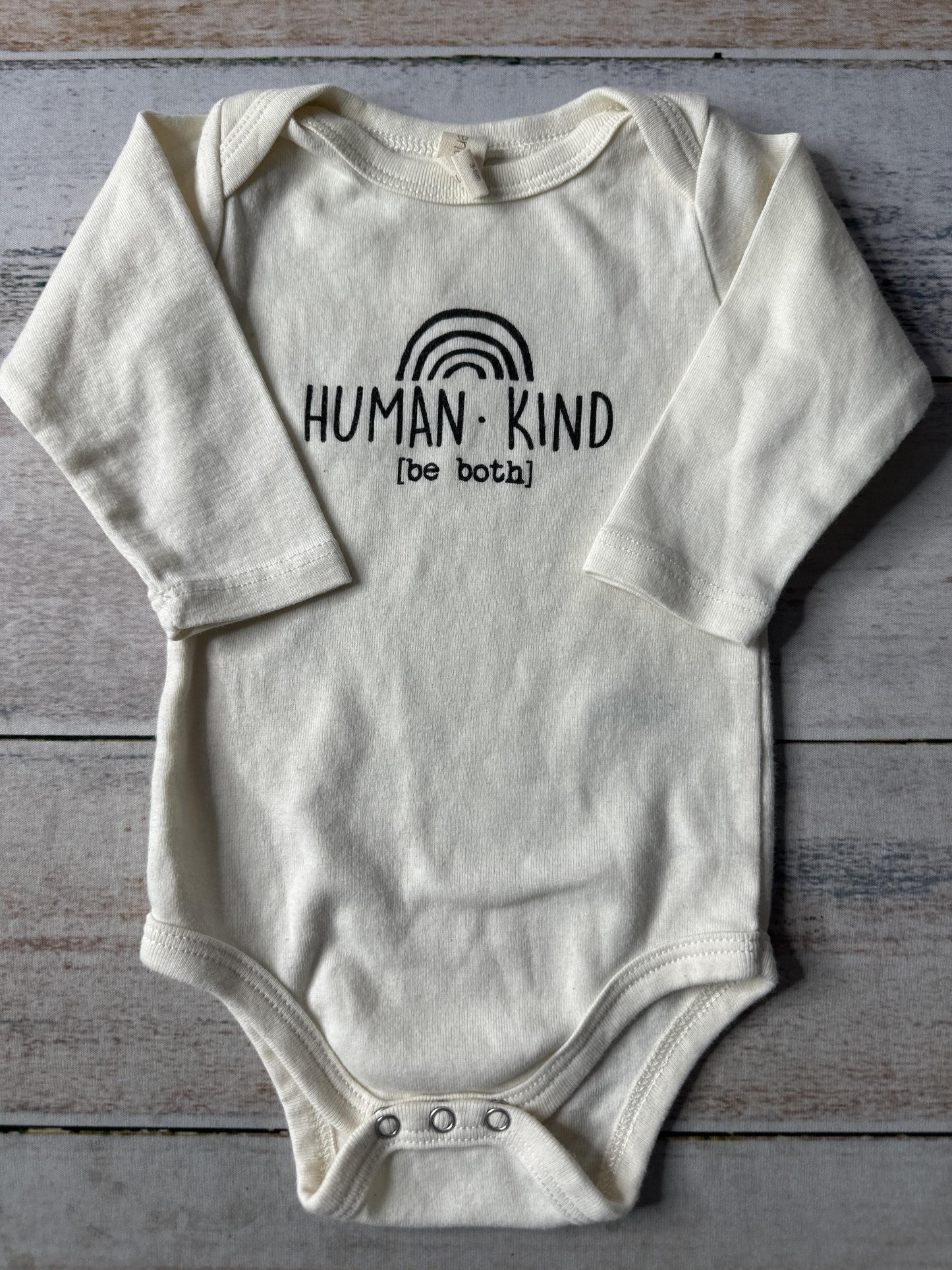 Tenth + Pine Unisex cream Onesie Size: 3-6 months cream