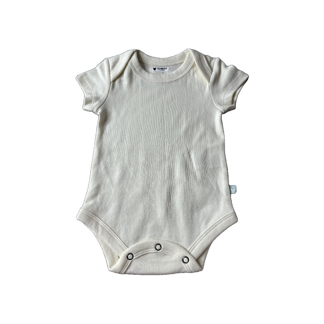 Finn + Emma Unisex cream Onesie Size: 3-6 months cream