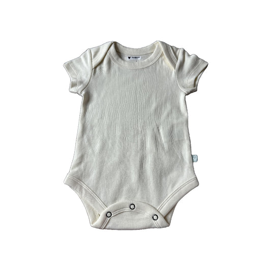 Finn + Emma Unisex cream Onesie Size: 3-6 months cream