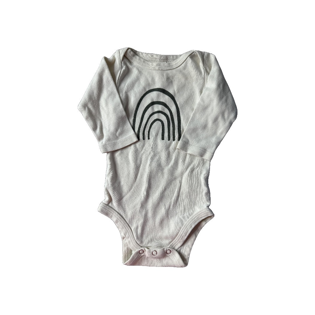 Tenth + Pine Unisex cream Onesie Size: 3-6 months cream