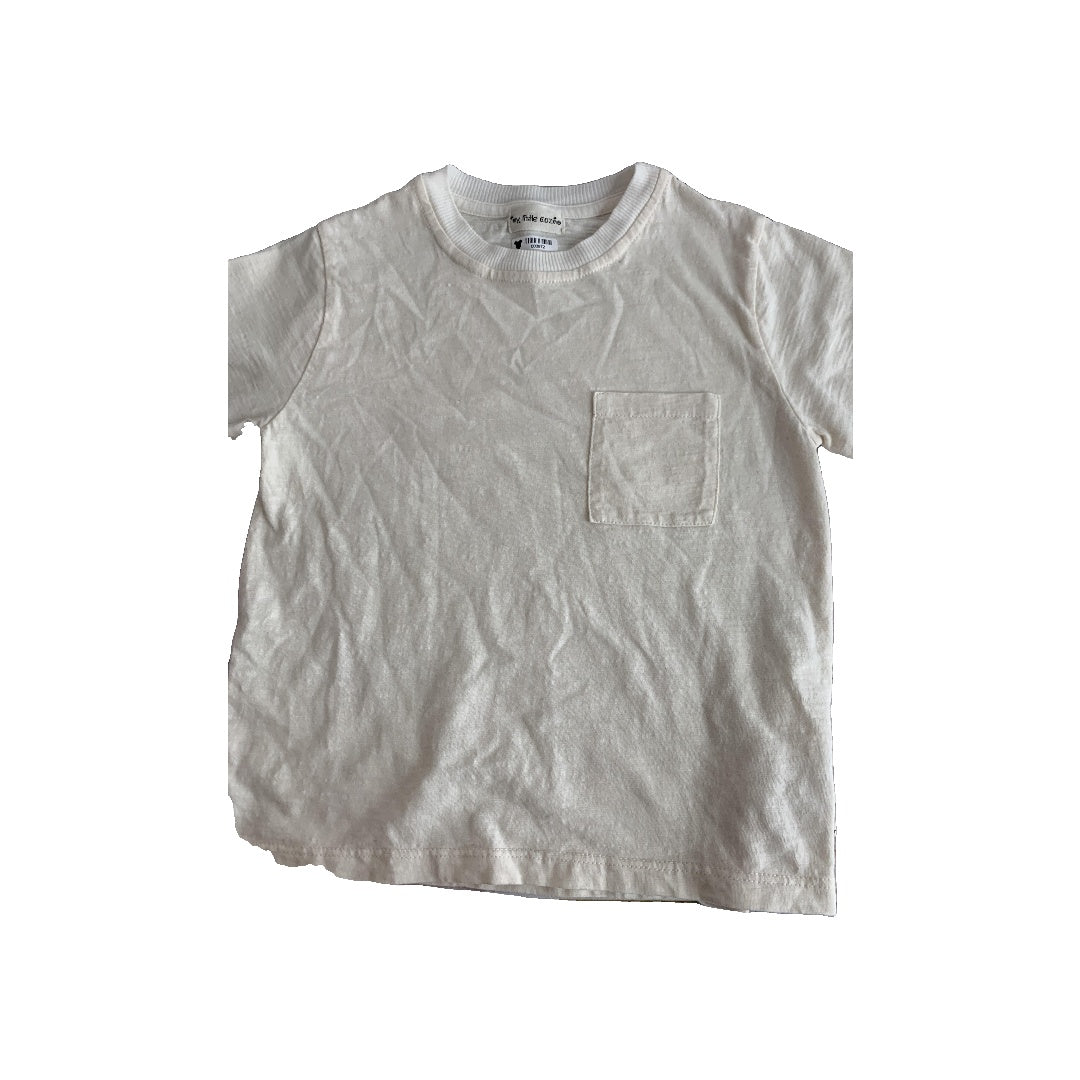 My Little Cozmo Boys cream T-Shirt Size: 3T cream