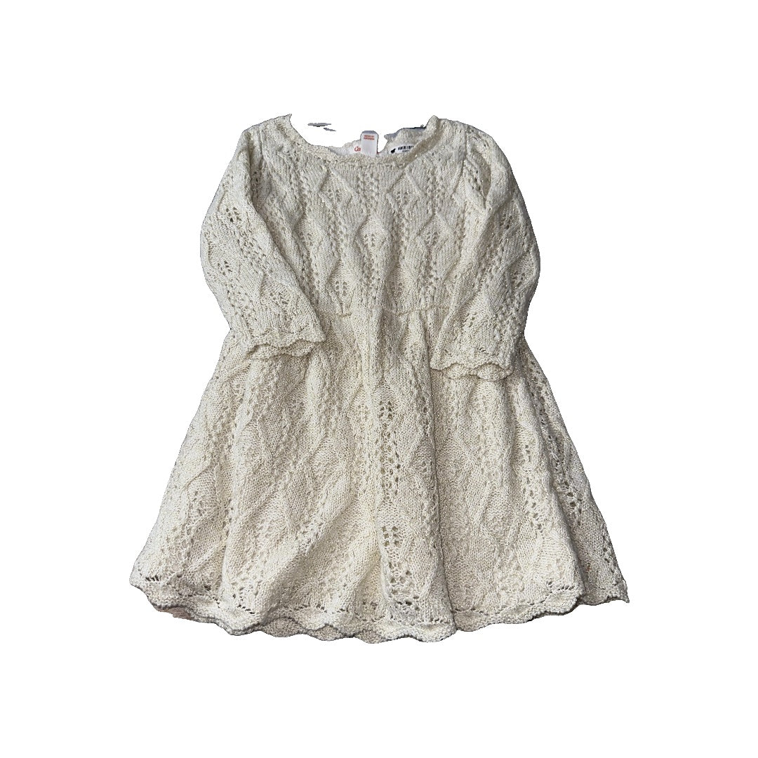 Cat & Jack Girls Crem Sweater Size: 2T Crem