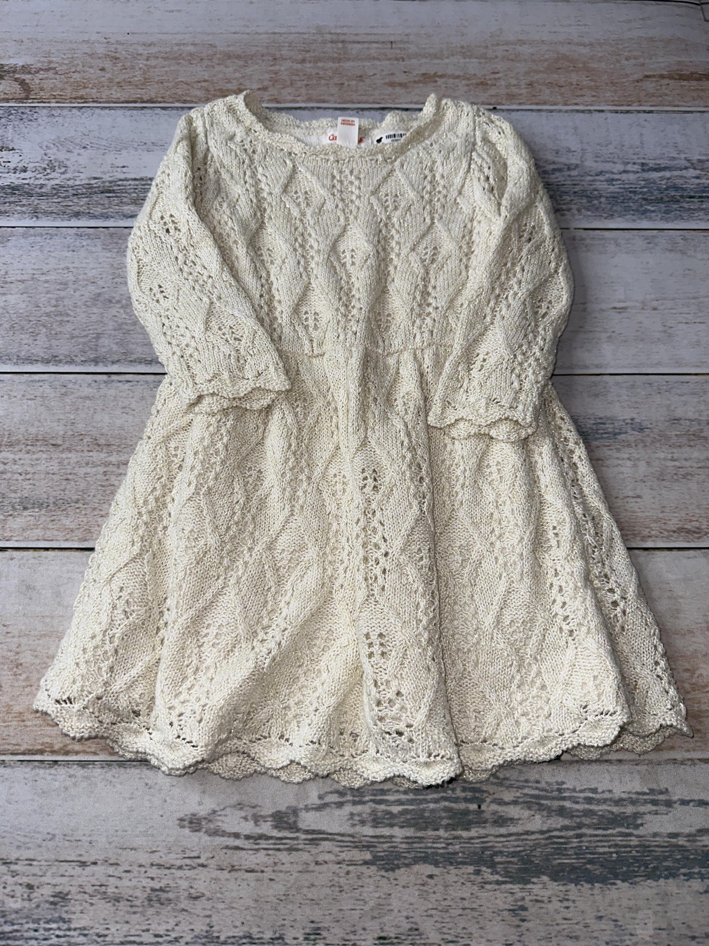 Cat & Jack Girls Crem Sweater Size: 2T Crem