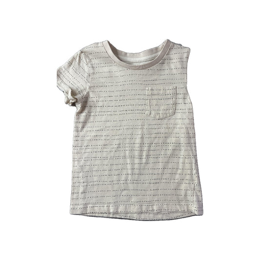 Colored Organics Unisex Crem T-Shirt Size: 4T Crem