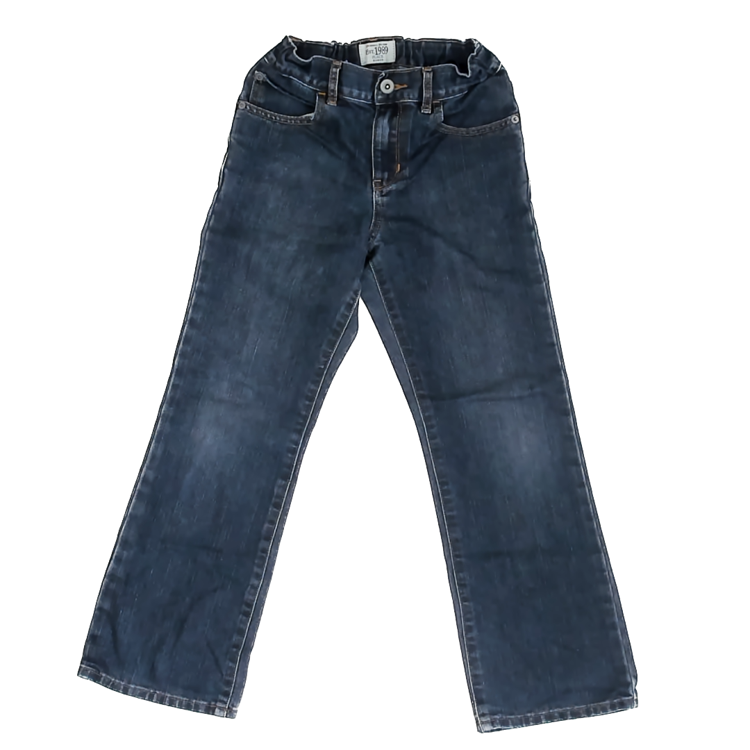 Children's Place Boys Dark Blue Denim Jeans Size: 8 Dark Blue Denim