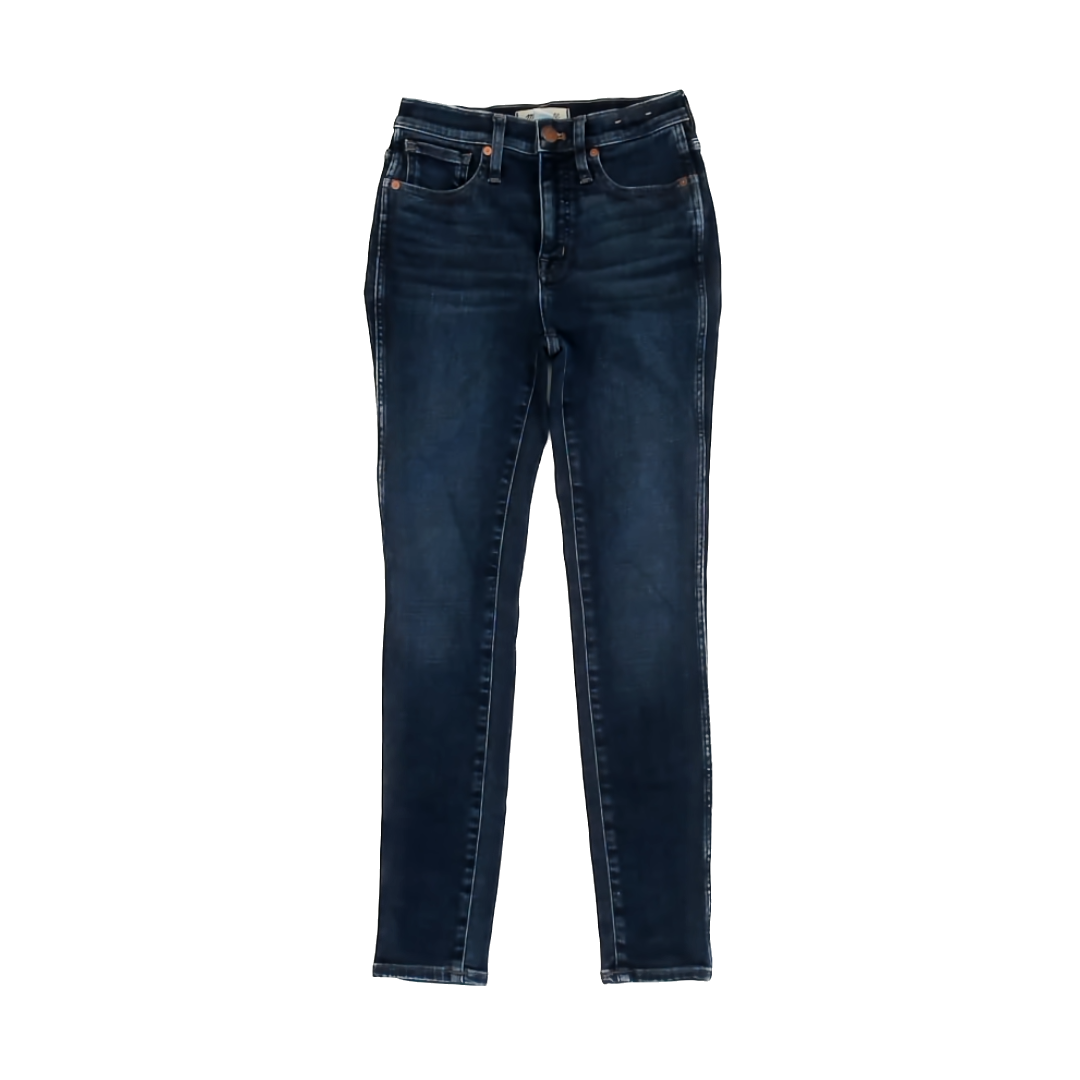 Madewell Girls Dark Blue Denim Jeans Size: 24 Dark Blue Denim