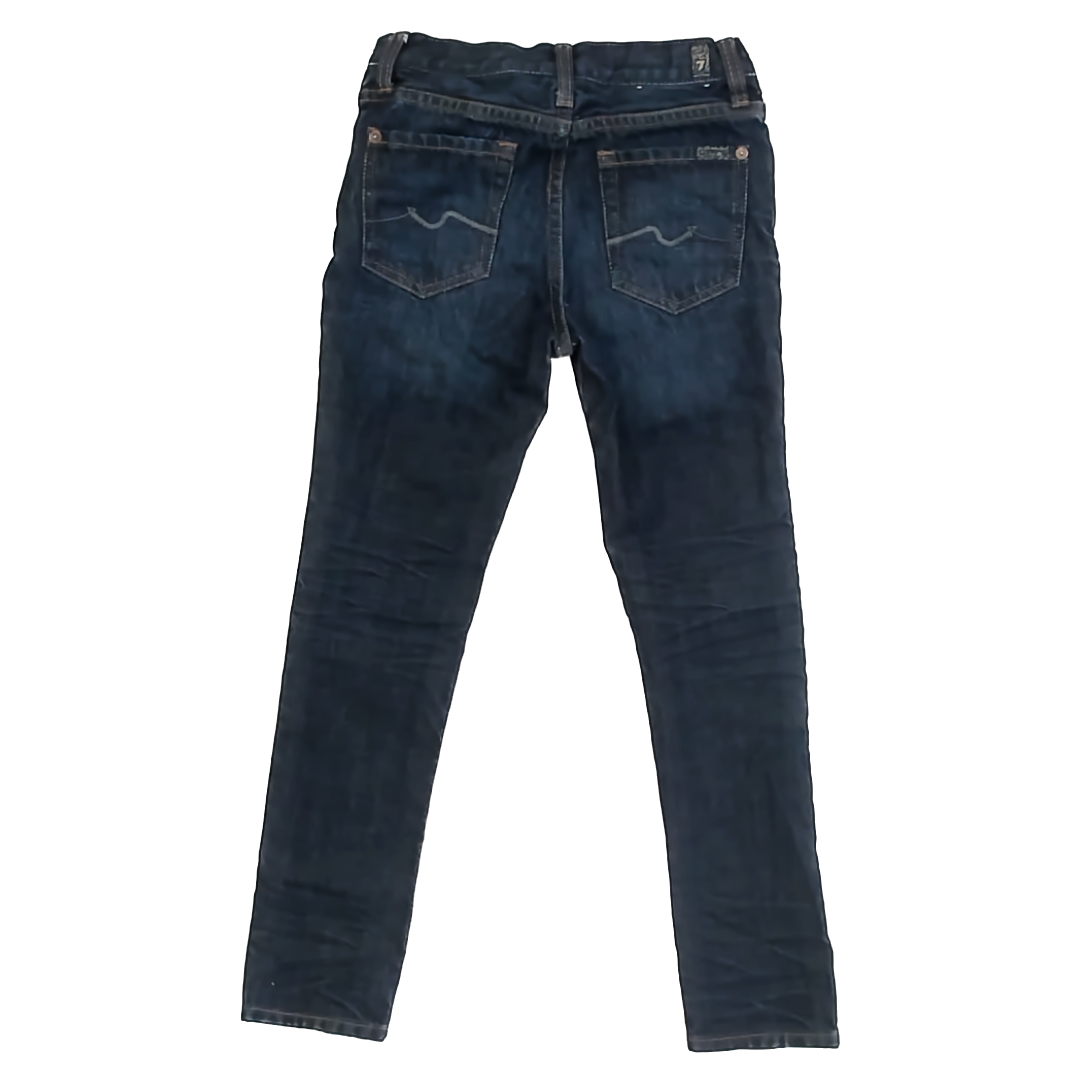 7 for all Mankind Boys Dark Blue Jeans Size: * 8 Years Dark Blue