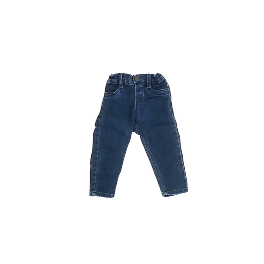 H&M Girls Dark Blue Jeans Size: 9 Months Dark Blue