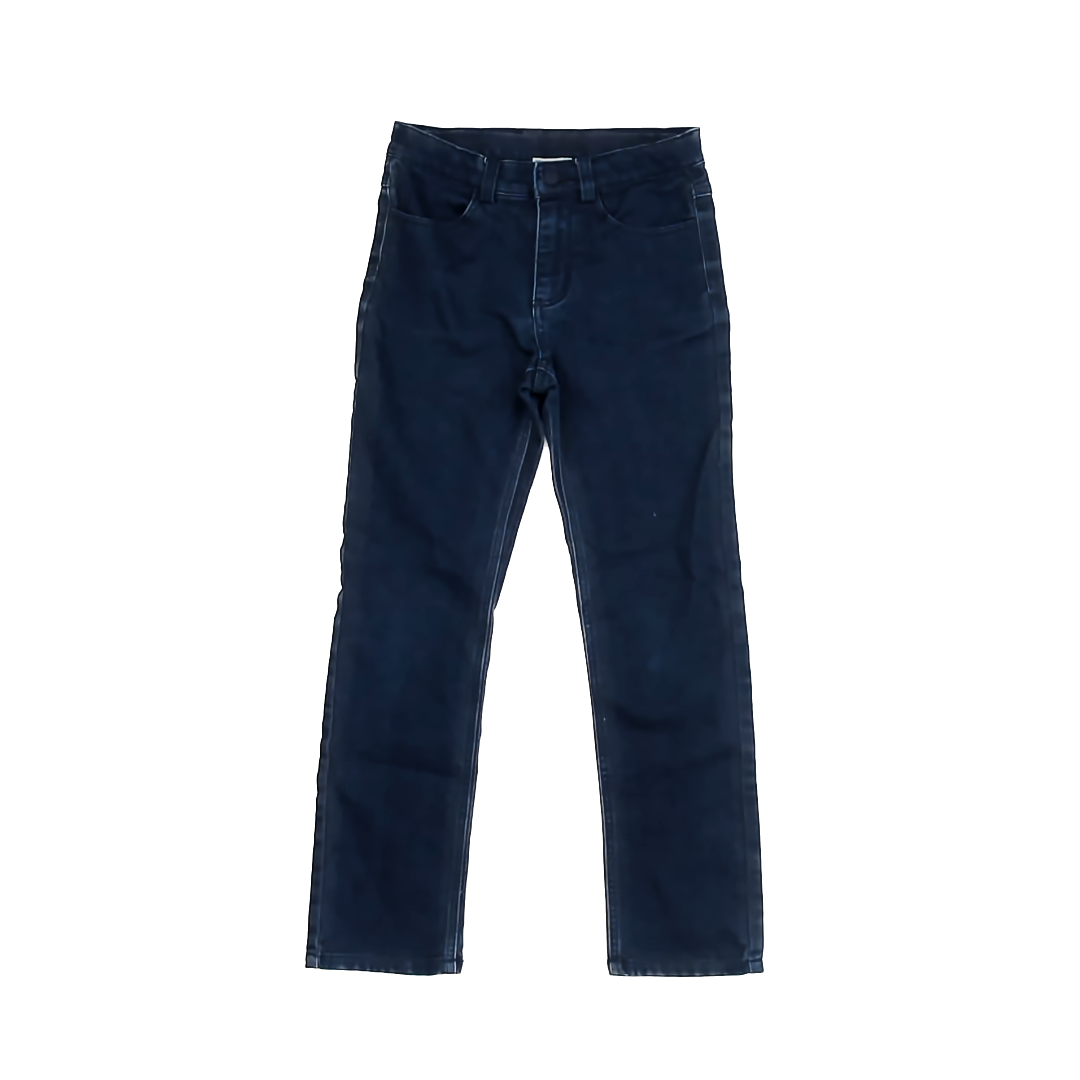 Jacadi Girls Dark Blue Jeans Size: 10 Years Dark Blue