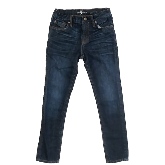 7 for all Mankind Boys Dark Blue Jeans Size: * 8 Years Dark Blue