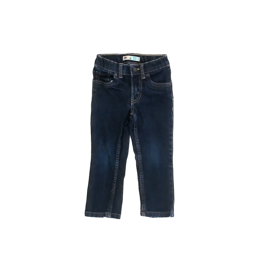 Levi's Boys Dark Blue Jeans Size: 3T Dark Blue
