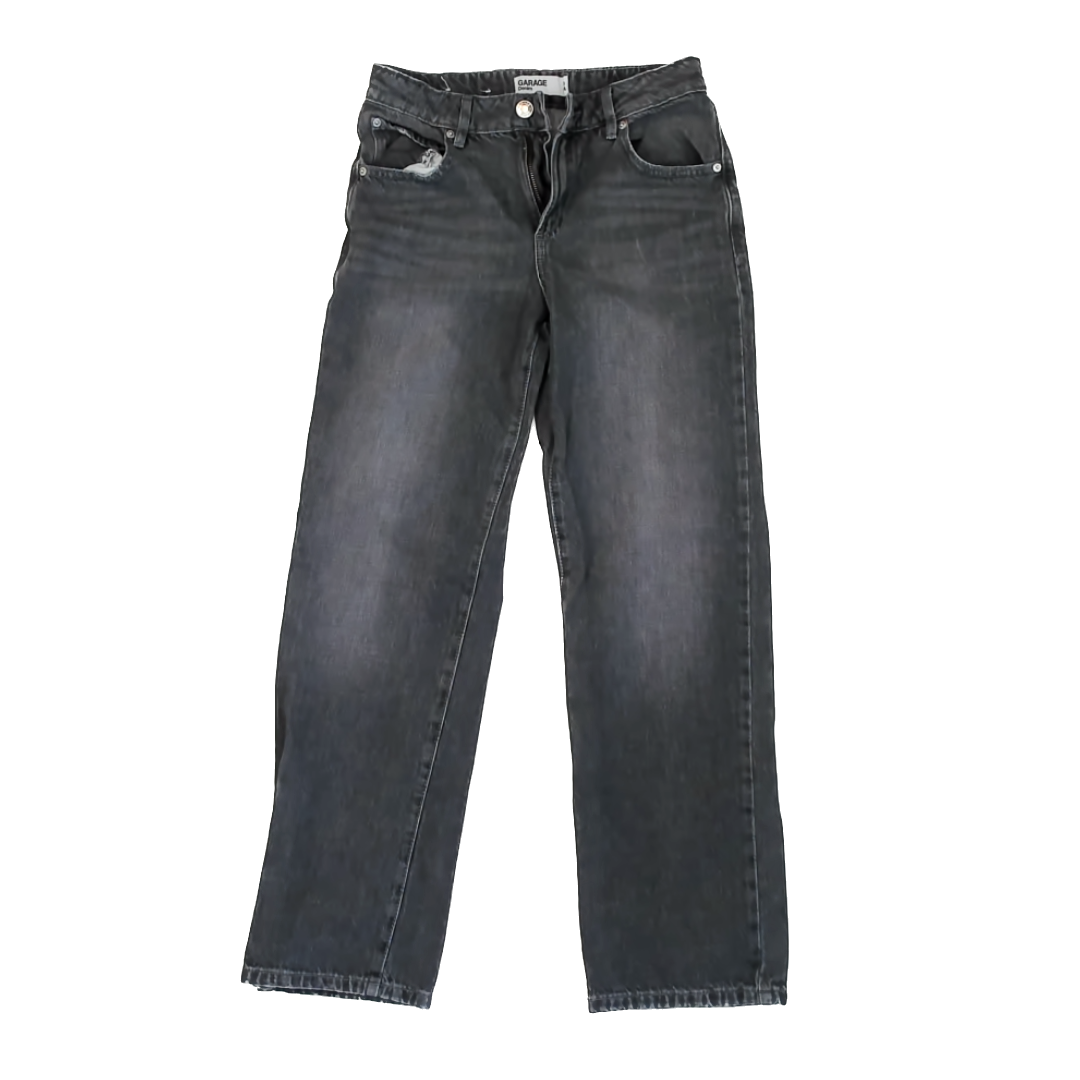 Garage Girls Dark Grey Denim Jeans Size: 0 Dark Grey Denim