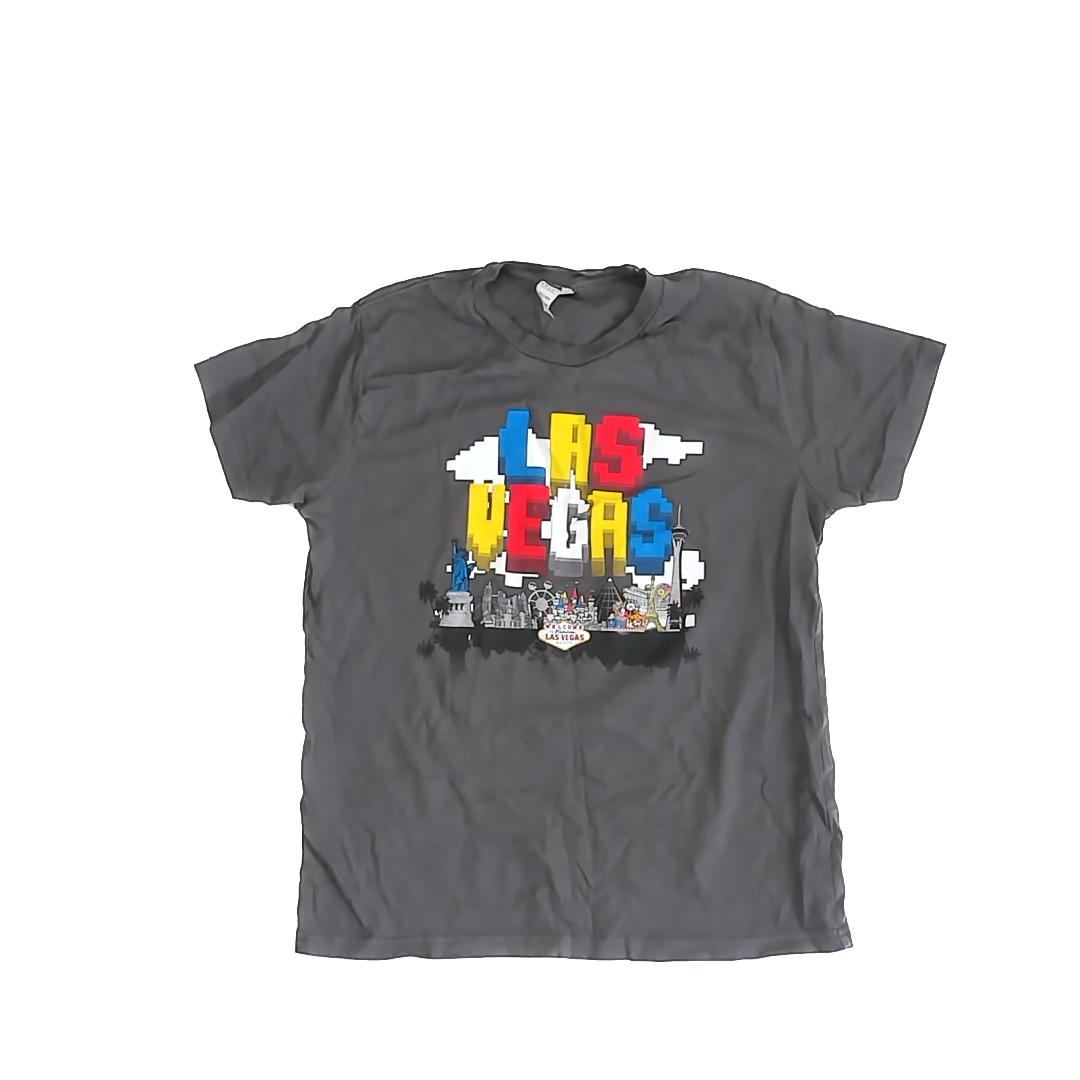 Las Vegas Boys Dark Grey | Las Vegas T-Shirt Size: Youth L (10-12* Dark Grey | Las Vegas