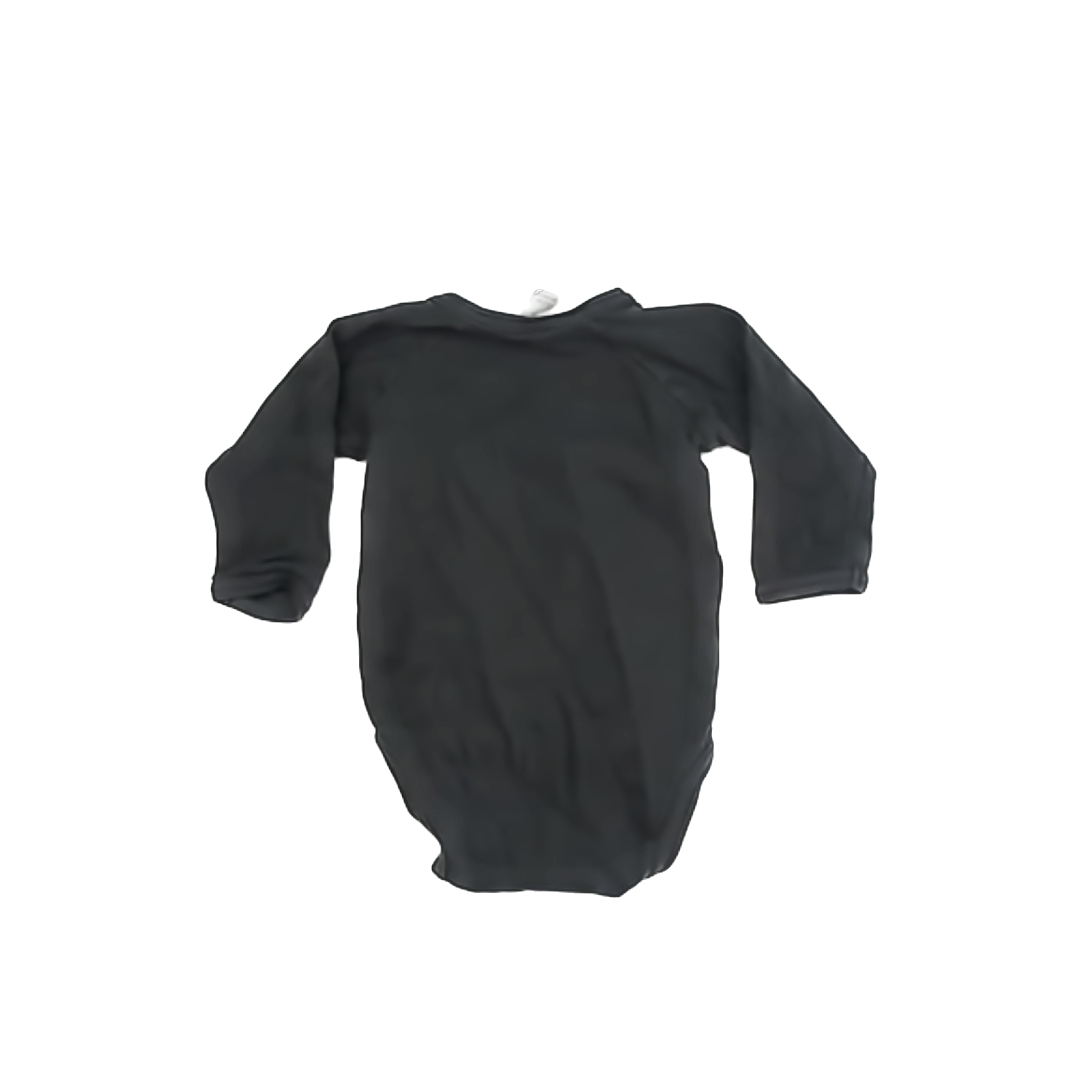 Kate Quinn Girls Dark Grey Onesie Size: 6-12 Months Dark Grey