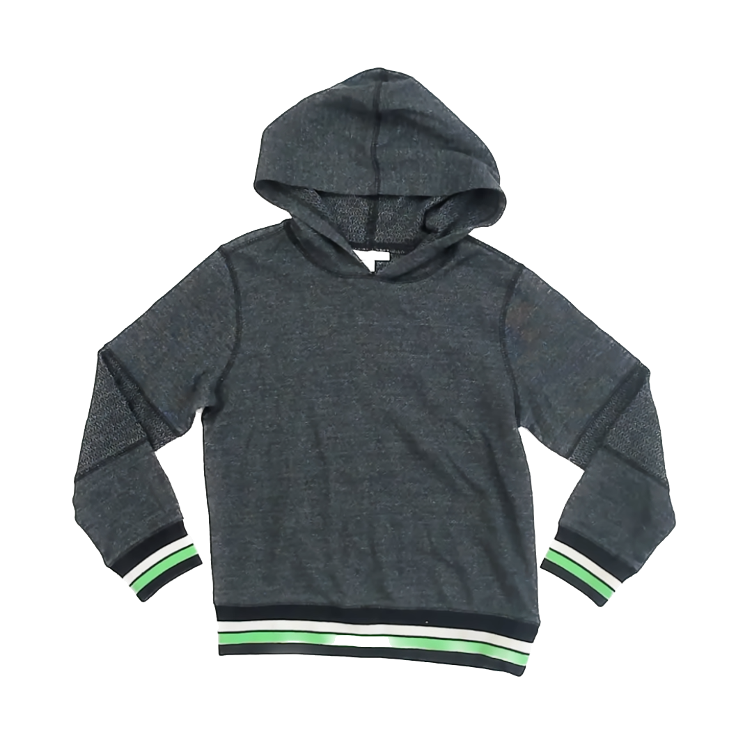 Rockets Of Awesome Boys Dark Grey Hoodie Size: 7 Years Dark Grey