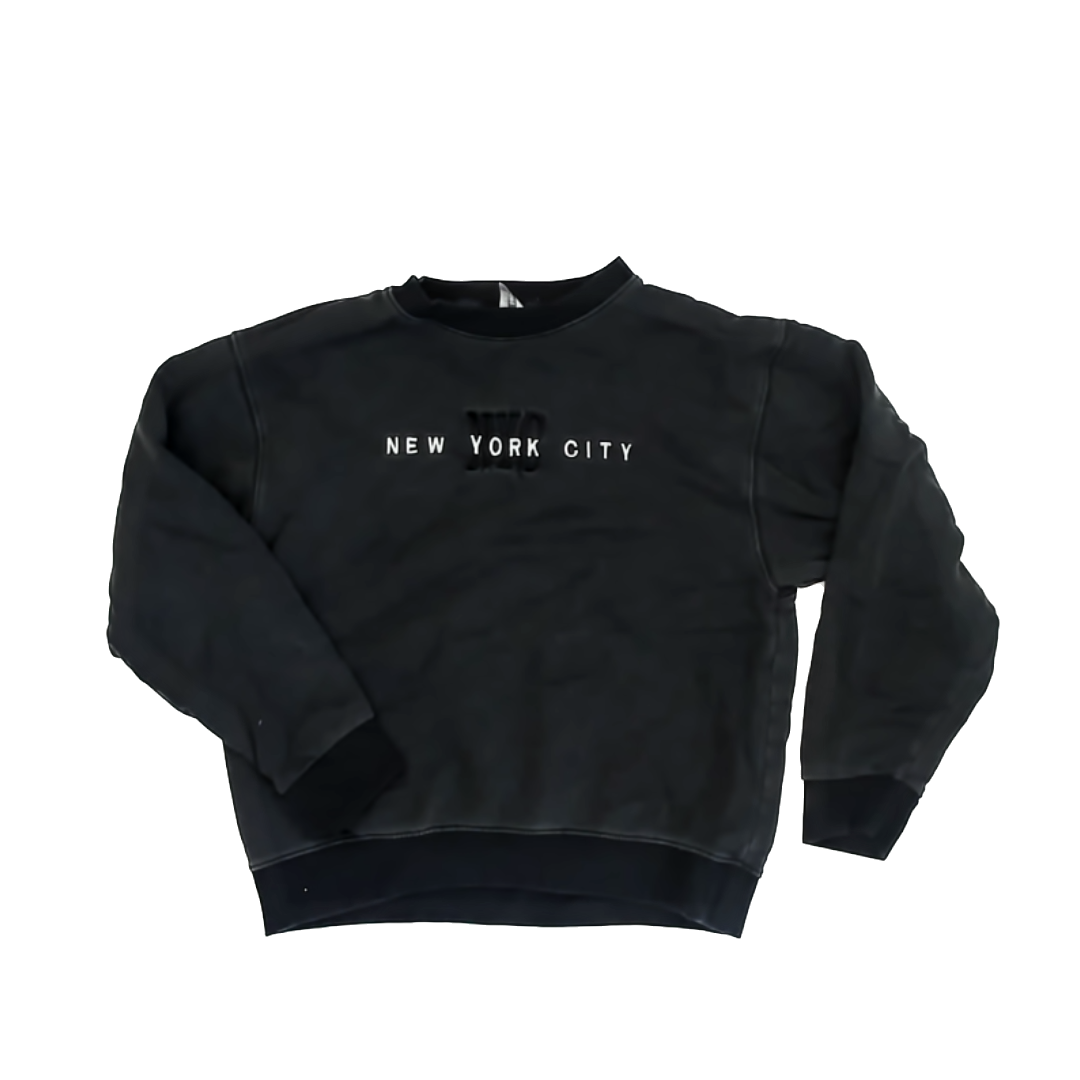 United Classic Unisex Dark Grey Sweatshirt Size: L Dark Grey