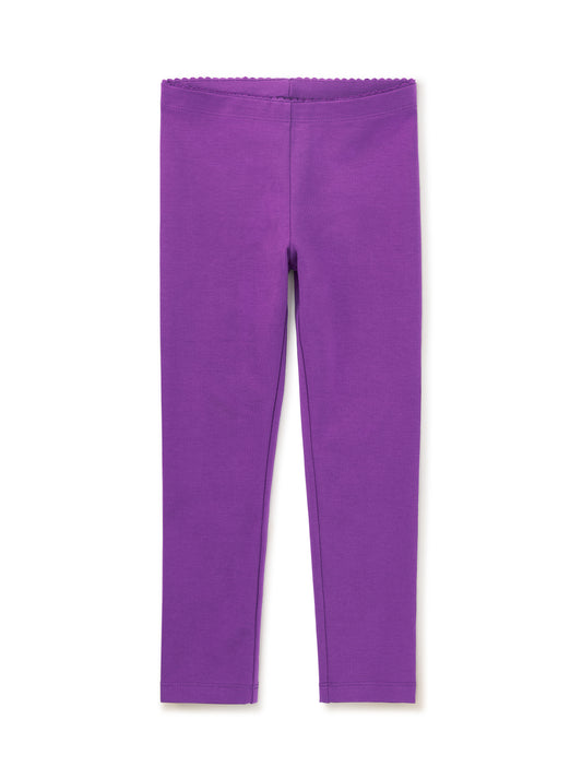 Tea Collection Girls Dark Orchid Leggings Size: 16 Years Dark Orchid