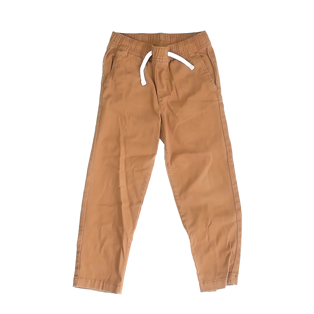 Wonder Nation Boys Dark Tan Pants Size: S (6-7) Dark Tan