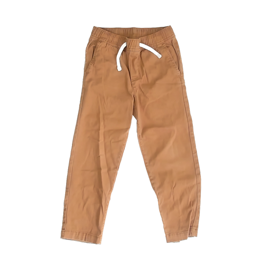 Wonder Nation Boys Dark Tan Pants Size: S (6-7) Dark Tan