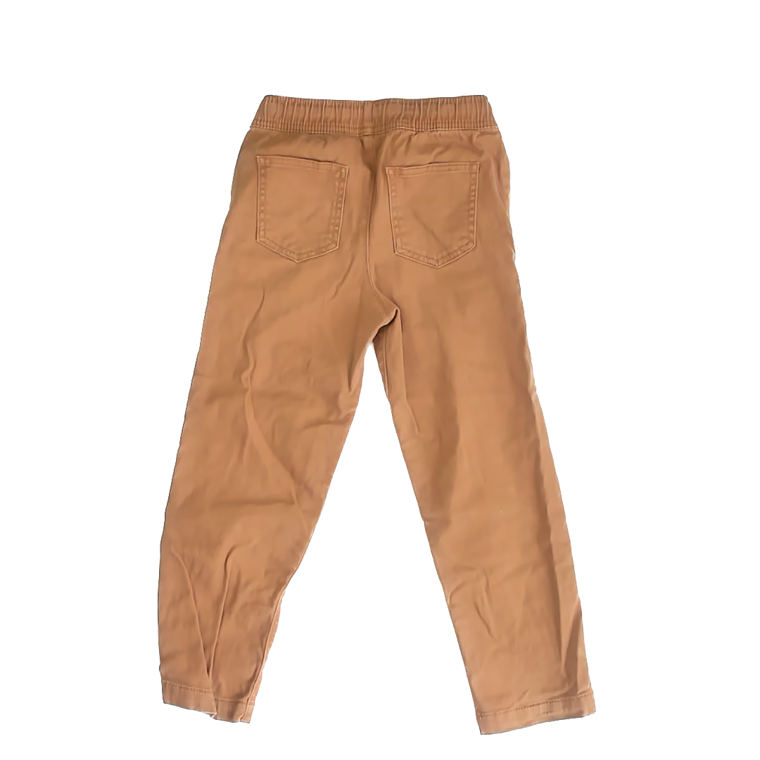 Wonder Nation Boys Dark Tan Pants Size: S (6-7) Dark Tan