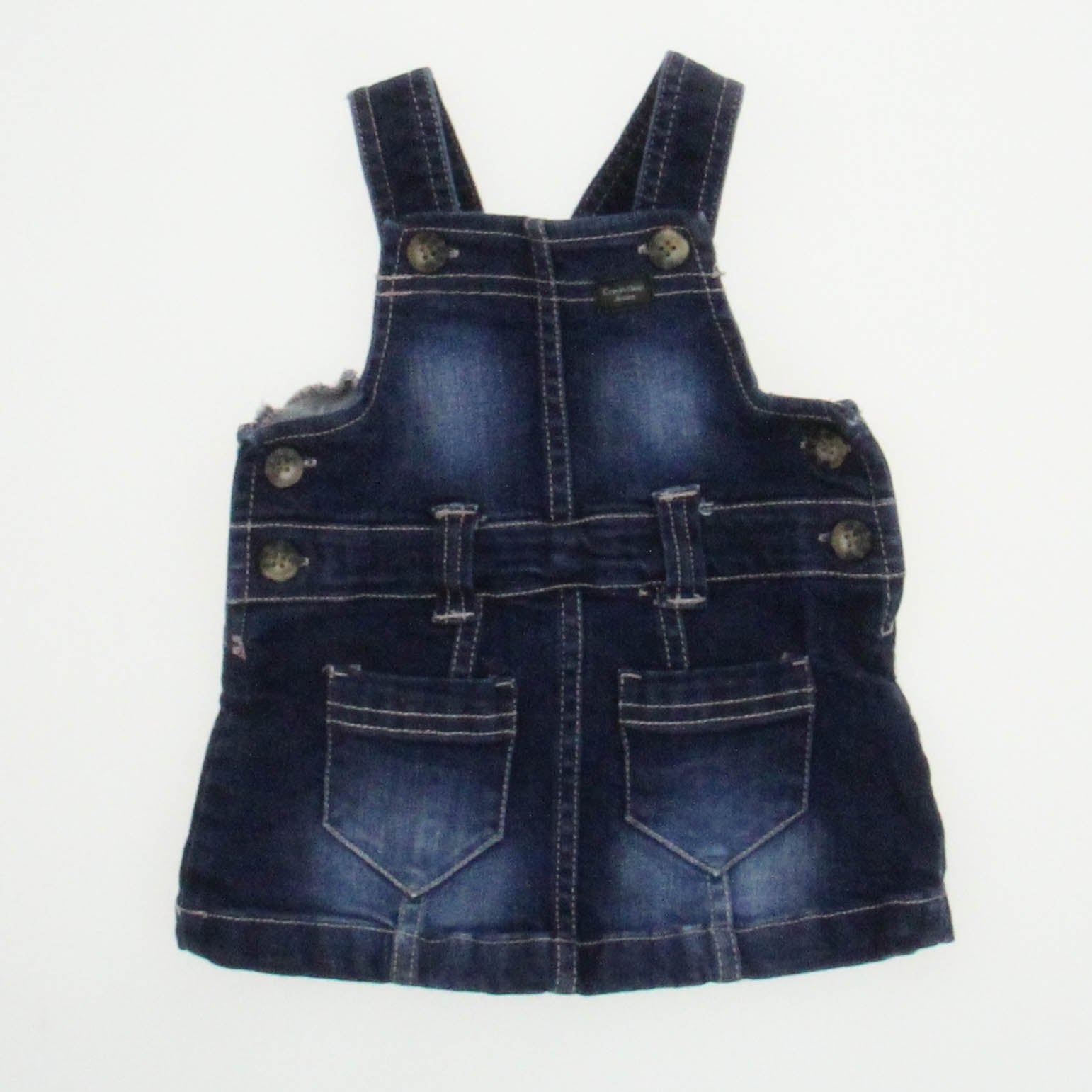 Calvin Klein Girls Dark-Wash | Navy Jumper Size: 3-6 Months Dark-Wash | Navy