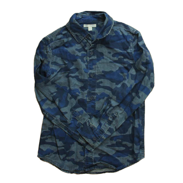 Rockets Of Awesome Boys Denim | Camo Button Down Long Sleeve Size: 10 Years