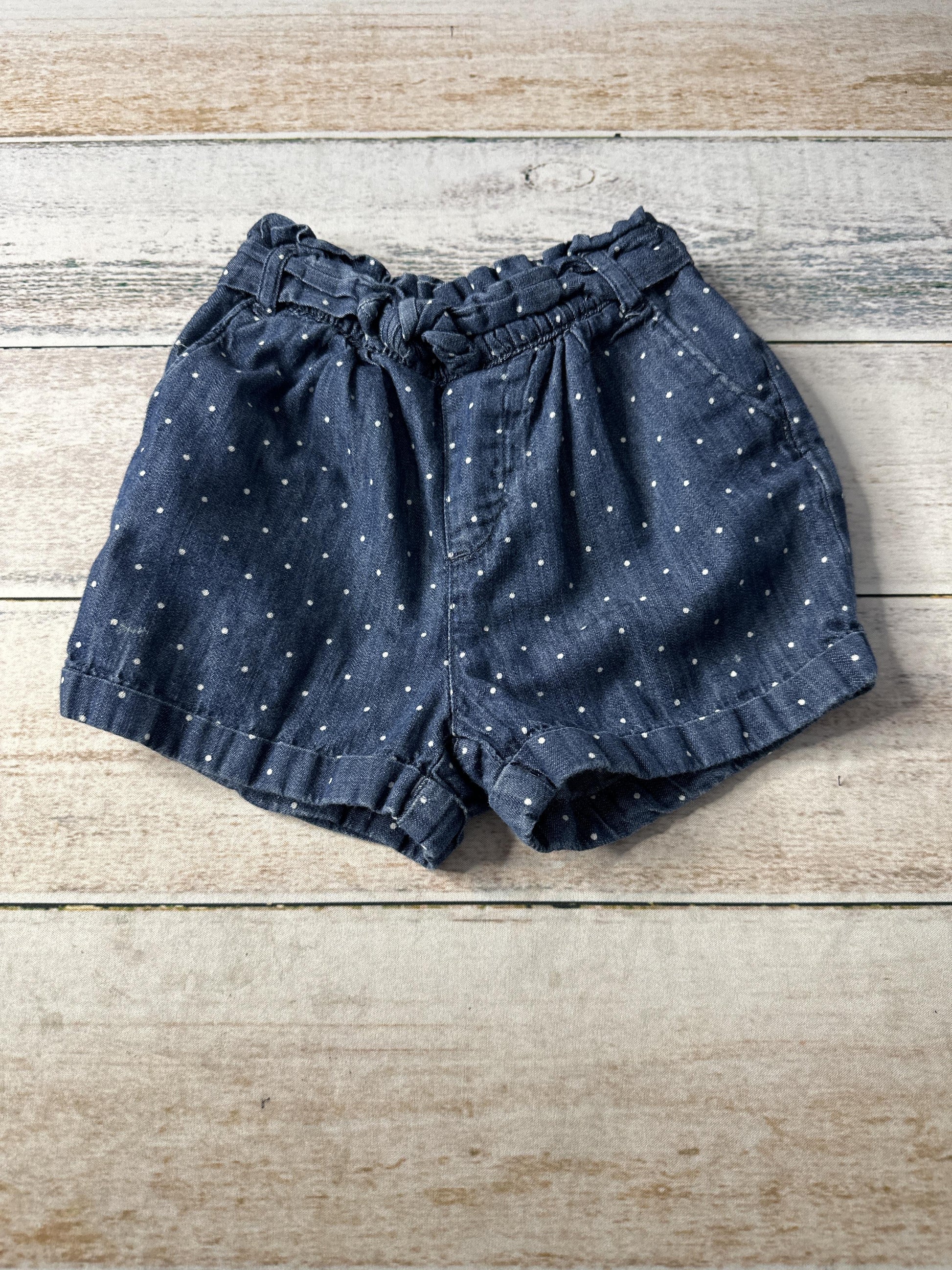 Gap Girls Denim | polka dot Shorts Size: 3T Denim | polka dot