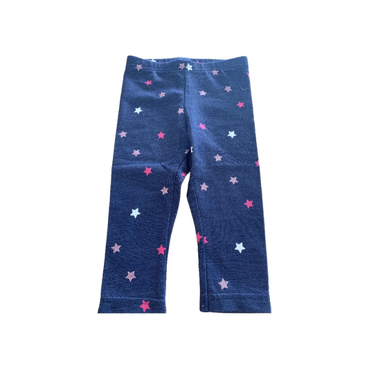 Carters Girls Denim | Stars | pink Pants Size: 9 months Denim | Stars | pink