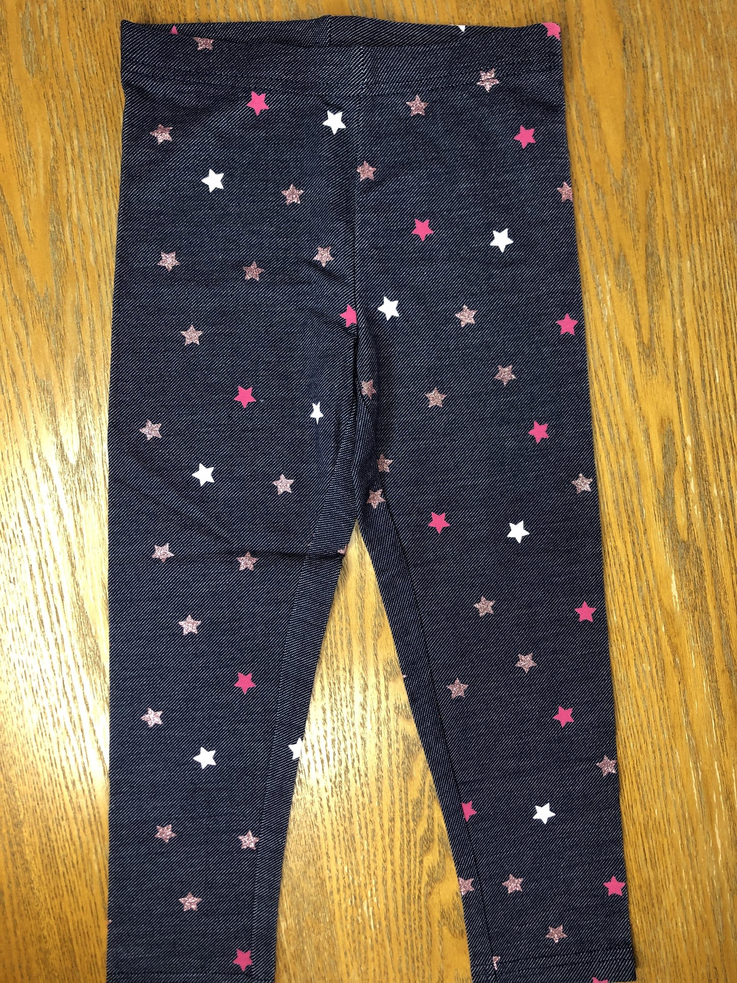 Carters Girls Denim | Stars | White | pink Pants Size: 4T Denim | Stars | White | pink