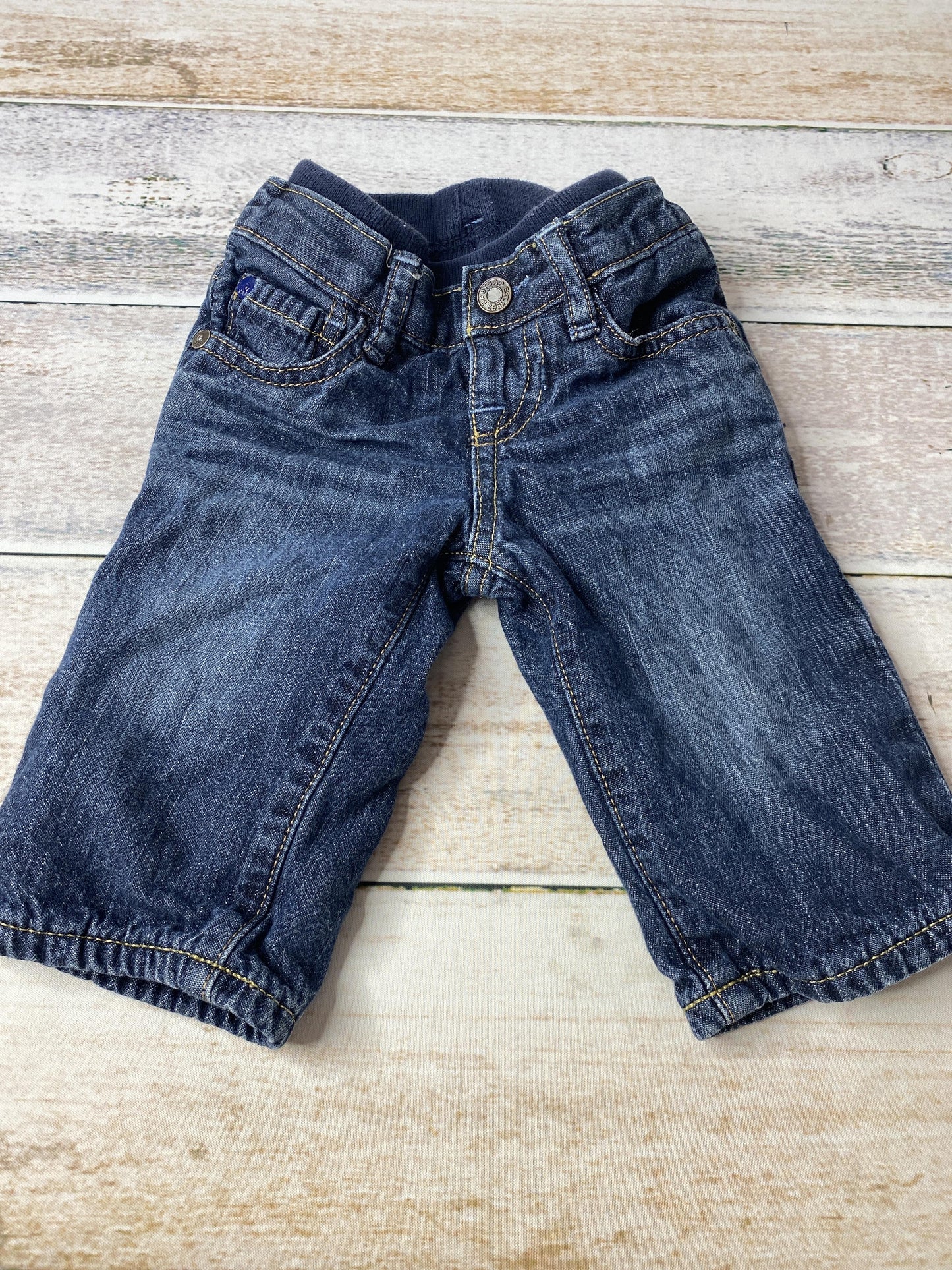 Gap Unisex Denim Jeans Size: 3-6 months Denim