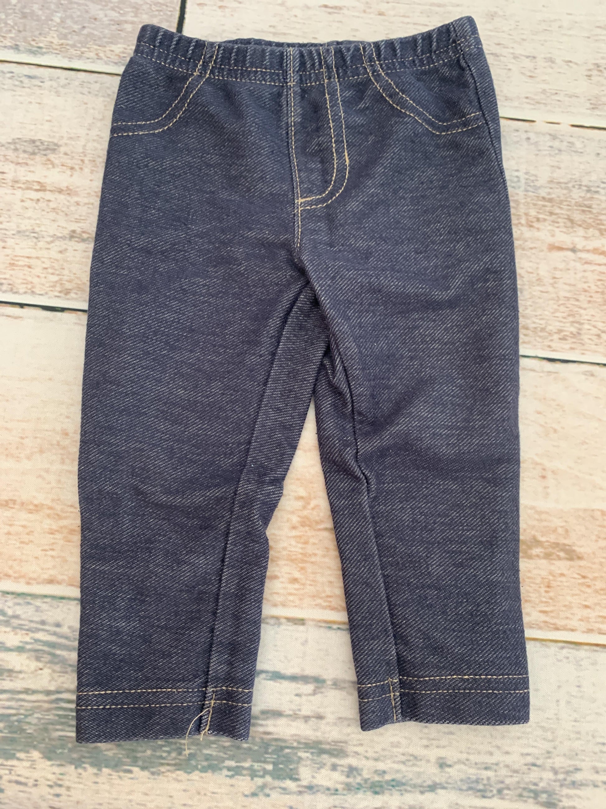 Carters Girls Denim Pants Size: 6 months Denim