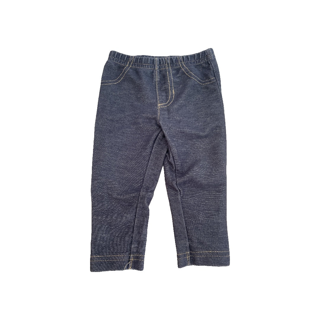 Carters Girls Denim Pants Size: 6 months Denim