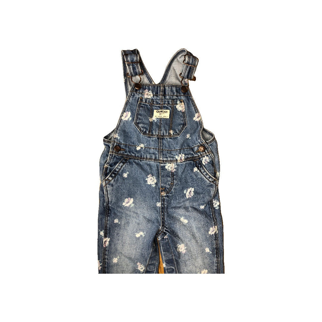 OshKosh Girls Denim Overalls Size: 18 months Denim
