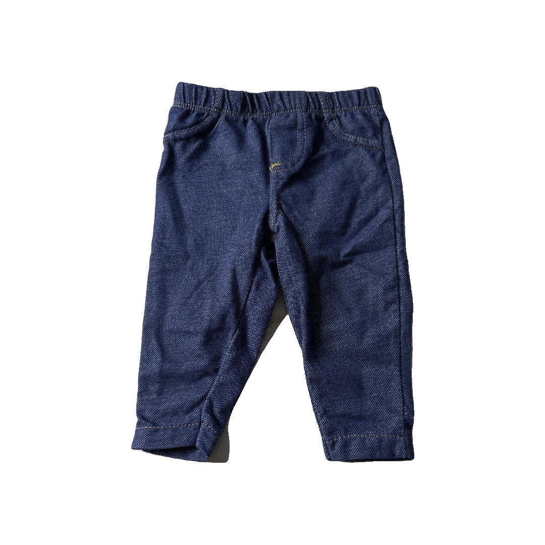 Carters Unisex Denim Pants Size: 6 months Denim