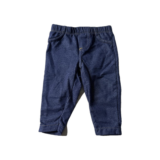 Carters Unisex Denim Pants Size: 6 months Denim